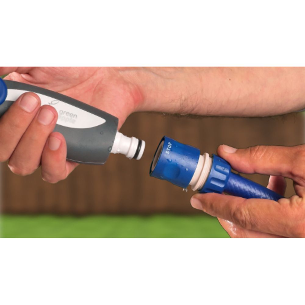 GAEP12-02 GREEN APPLE ЕСО Пистолет-распылитель, пластик, 8 режимов