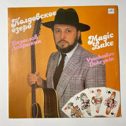 Винтажная виниловая пластинка LP Вячеслав Добрынин Колдовское Озеро (СССР 1990)
