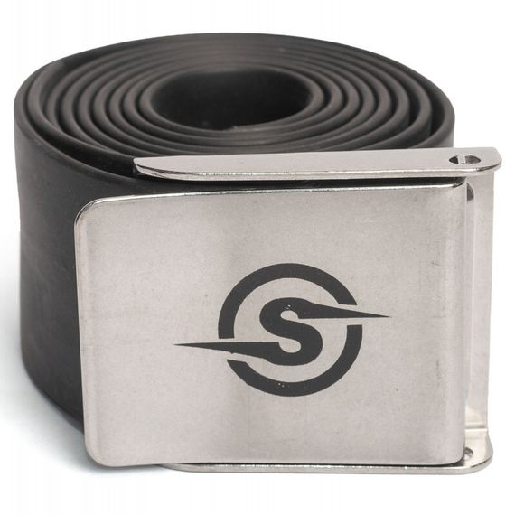 Пояс Sigalsub Elastica резиновый с металлической пряжкой черный