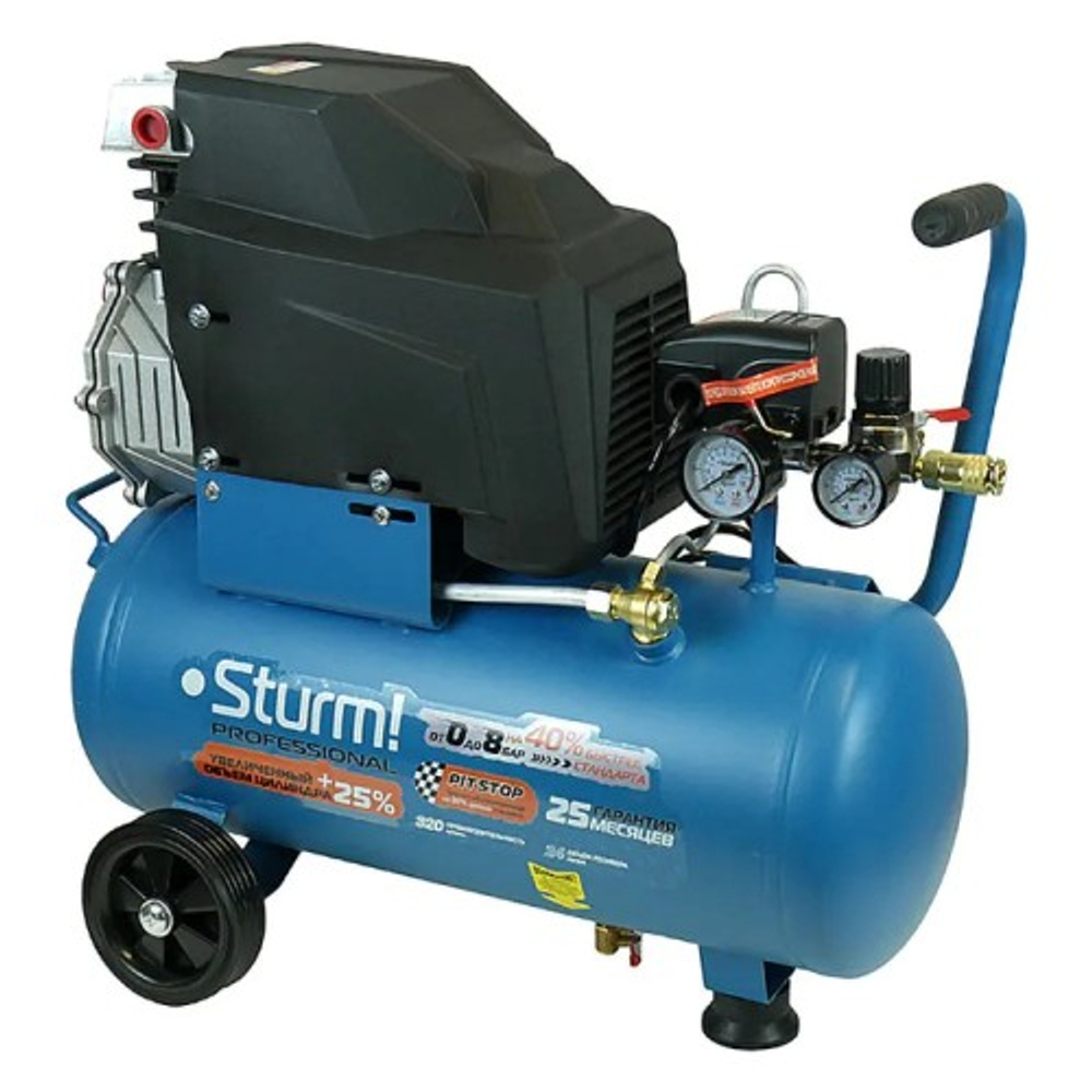 Компрессор поршневой Sturm AC93124P professional