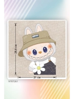 Термонаклейка на одежду, термопринт Лабуба