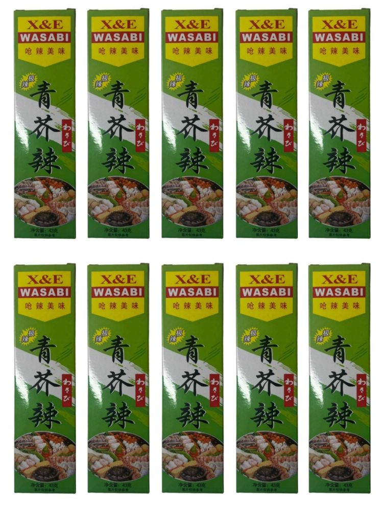 Васаби Tianli Wasabi paste, 43 г x 10 шт