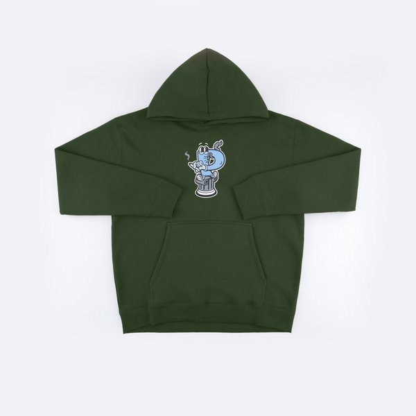Худи Postaments Smoker (green) артикул: - купить в магазине Дайс