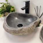 Раковина из речного камня RS63901 (41*34*15) 0120