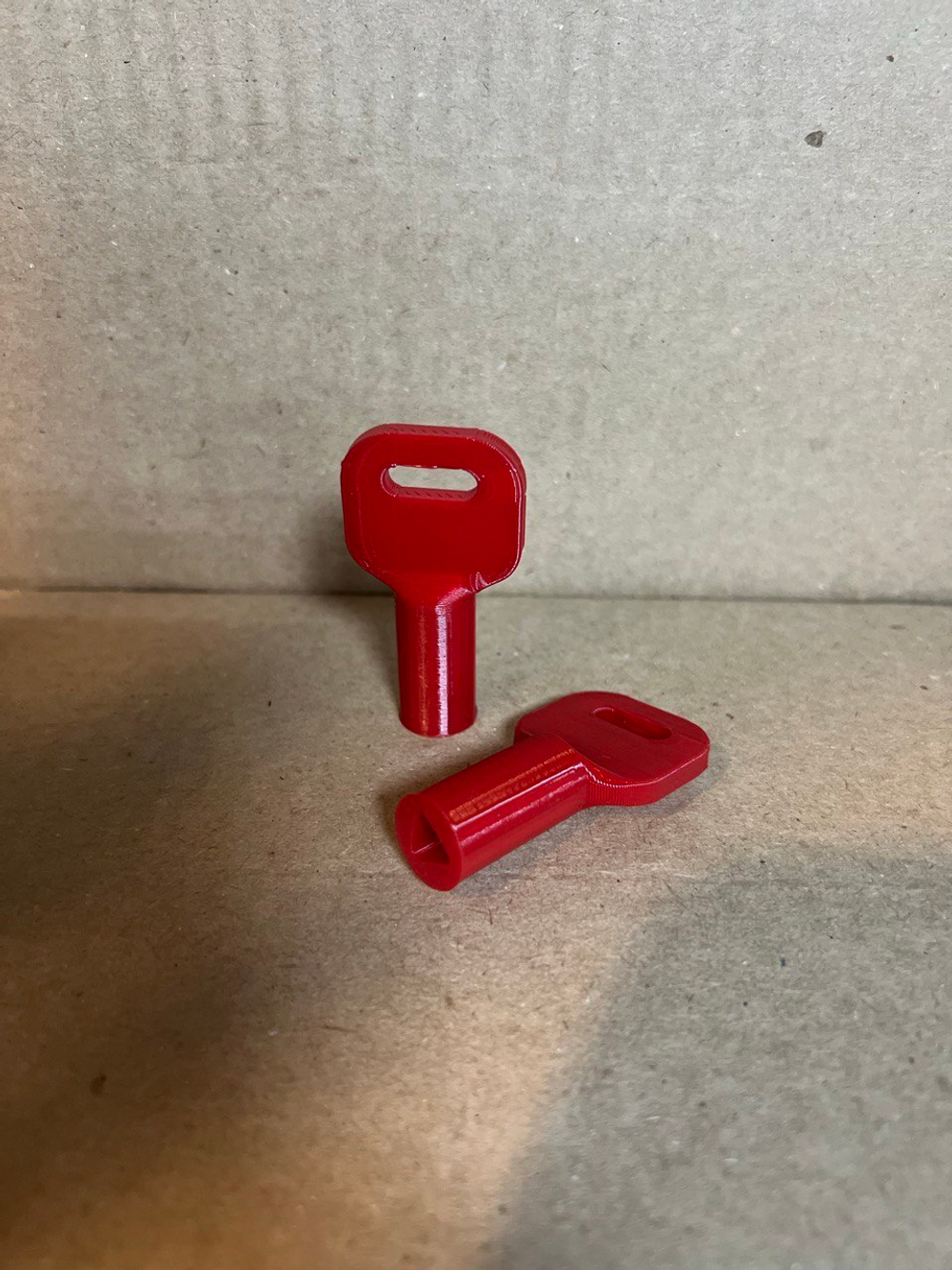 Ключ разблокировки для ворот CAME DoorHan GROW трёхгранный 2 шт. 119RIY077S 119RIY077