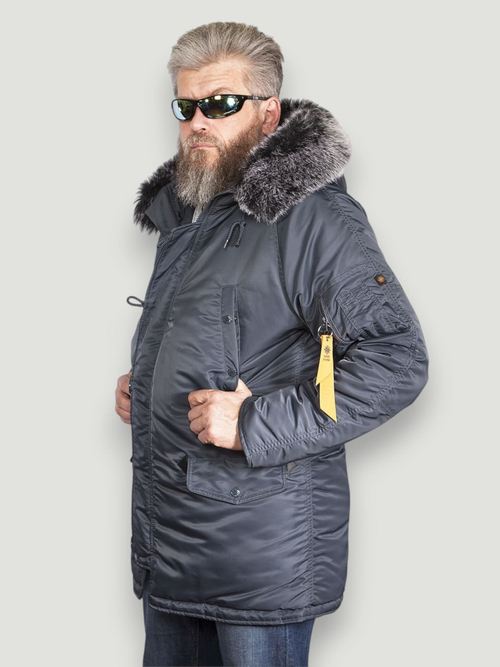 Куртка Аляска Nord Storm Husky III fleece 2024 (стальной синий - steel blue)