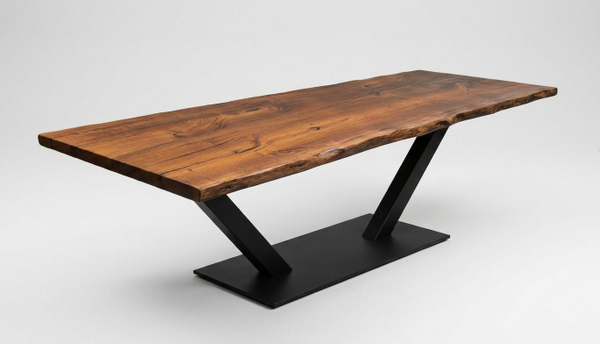 Стол обеденный из массива дуба BARK 220