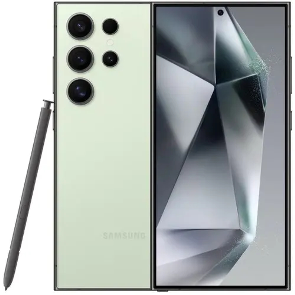 Смартфон Samsung Galaxy S24 Ultra 12 ГБ/512 ГБ (Зелёный титан | Titanium Green) (Snapdragon)