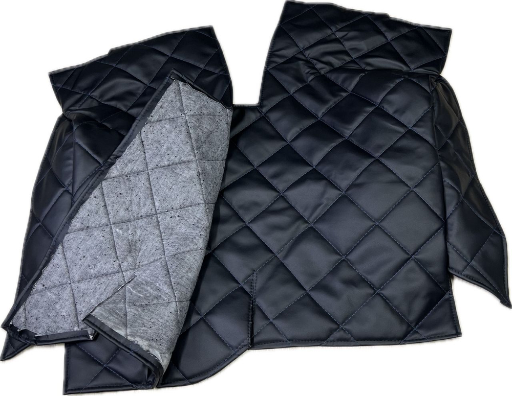 Коврики (утеплитель) под сиденья УАЗ 452 Буханка (синяя нить ромб)