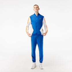 Мужские теннисные Костюмы Lacoste Tracksuit Men - Blue, Orange