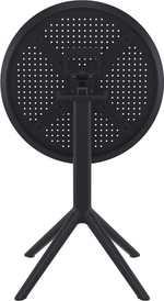 Комплект пластиковой мебели Siesta Contract Sky Folding 60 Carmen, черный