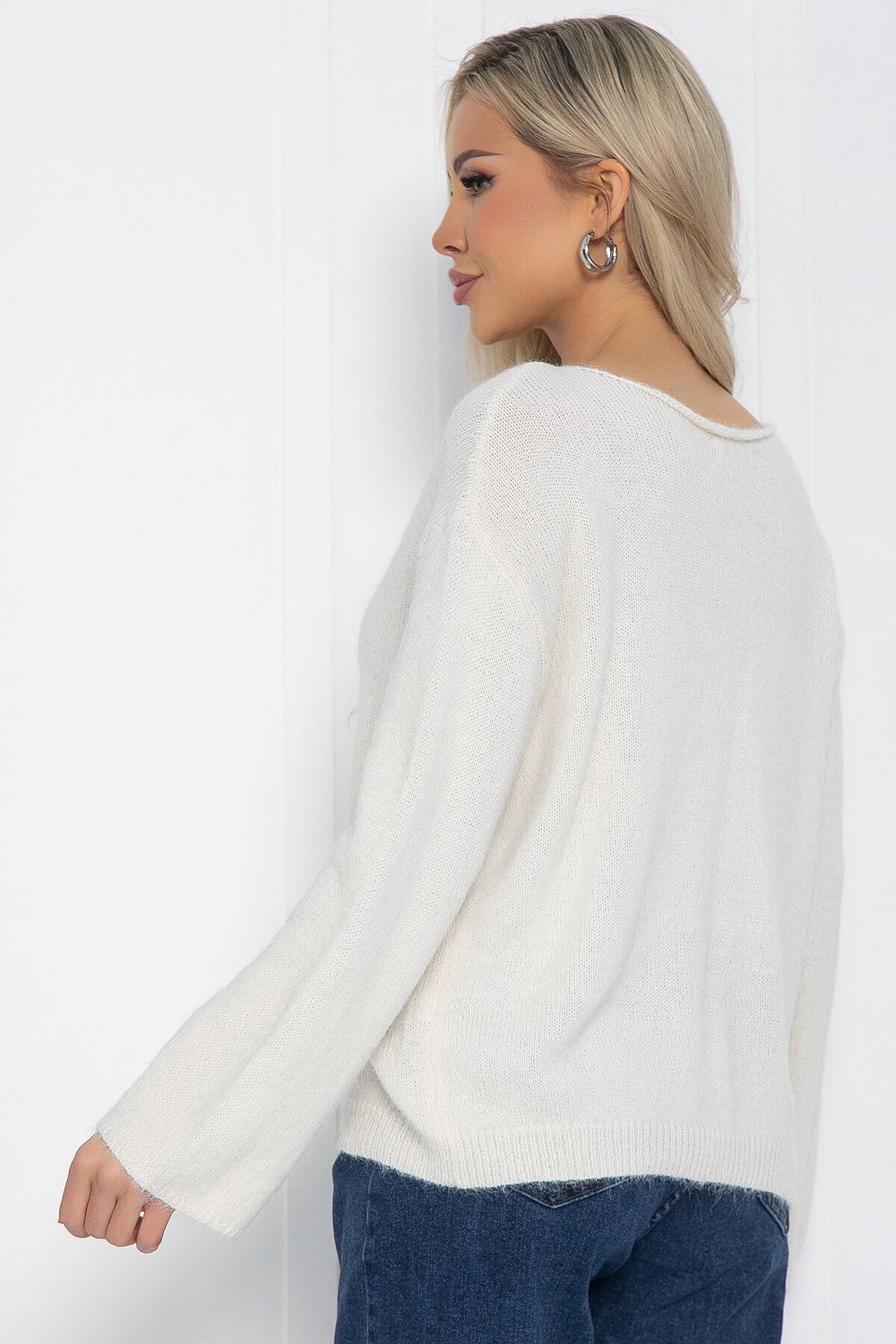 Джемпер Евангелина (экрю) Б12607-5 LT Collection