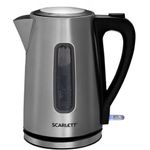 Чайник SCARLETT SC-EK21S13, 1,7 л, 2200 Вт, закрытый нагревательный элемент, стальной