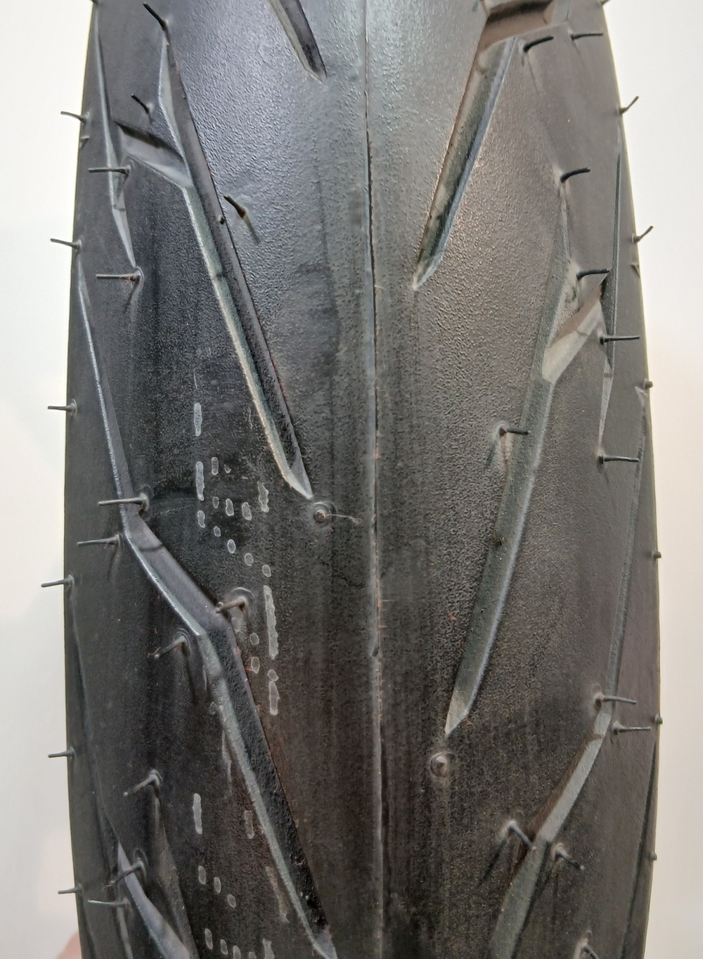 Колесо переднее в сборе 110/70-17 под ось Ф15мм мотоцикл Motoland 300 DF BIG BORE