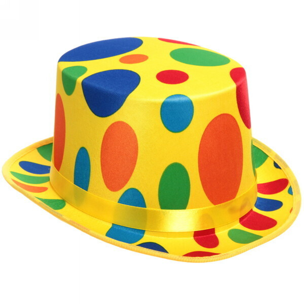 Шляпа карнавальная «Цилиндр пятнышко», мультицвет