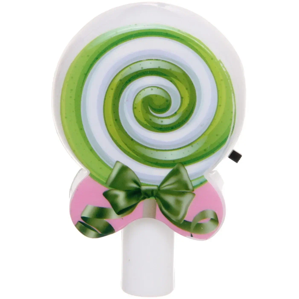 Ночник-светильник «Леденец» 9*5,5см микс 4 цвета 4LED 230V