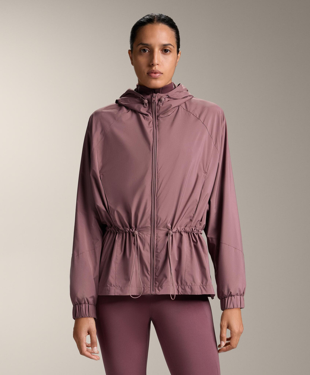 Oysho Водоотталкивающая ветровка, розово-лиловый