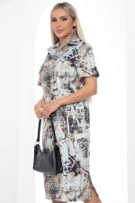 Платье "Выбор стилиста" (беж принт) П8946 LT Collection