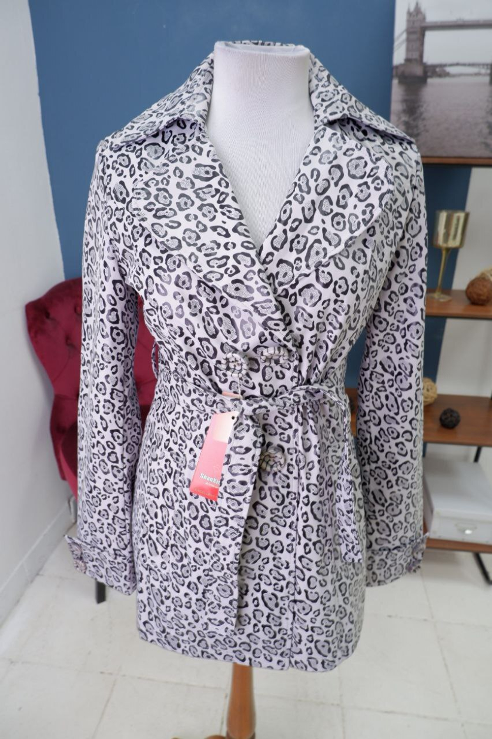 Плащ-жакет Shan Xia Qing легкий 48 размер, новый