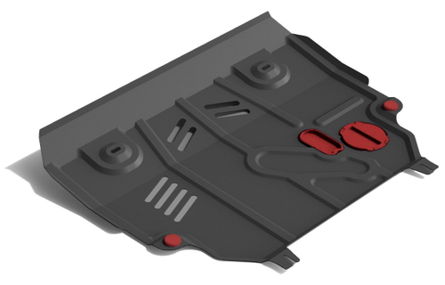 Защита картера и КПП АвтоБроня для Lexus NX 300h (V - 2.5 Hybrid) 2014-2017, штампованная, сталь 1.8 мм, с крепежом, 111.03206.1