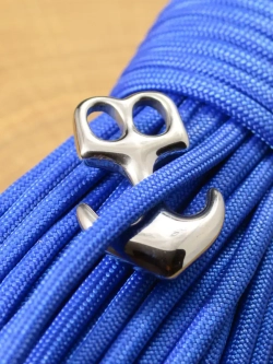 Застежка Якорь ДУО из нержавеющей стали