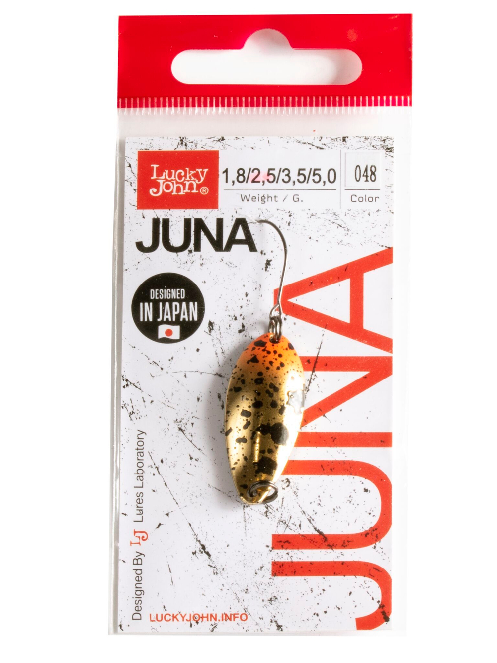 Блесна колеб. Lucky John JUNA длин.30мм/02,5г 048