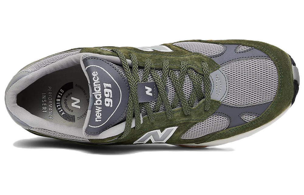 991 New Balance Made in England "Green Grey"