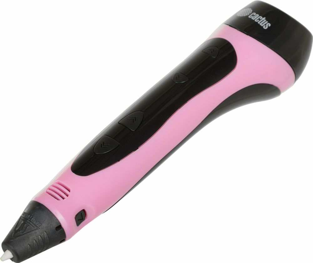 Ручка 3D Cactus CS-3D-PEN-C-PN PLA ABS LCD розовый