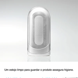 Мастурбатор Tenga Flip Zero белый (инновационный корпус)