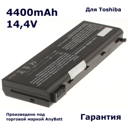 Аккумулятор AnyBatt 4400mAh для ноутбука Toshiba PA3420U-1BRS, PA3450U-1BRS