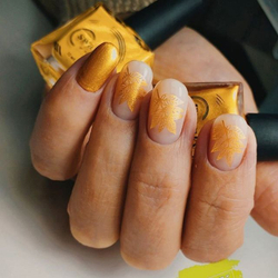 Лак для стемпинга Swanky Stamping №003, золото, 10 мл.