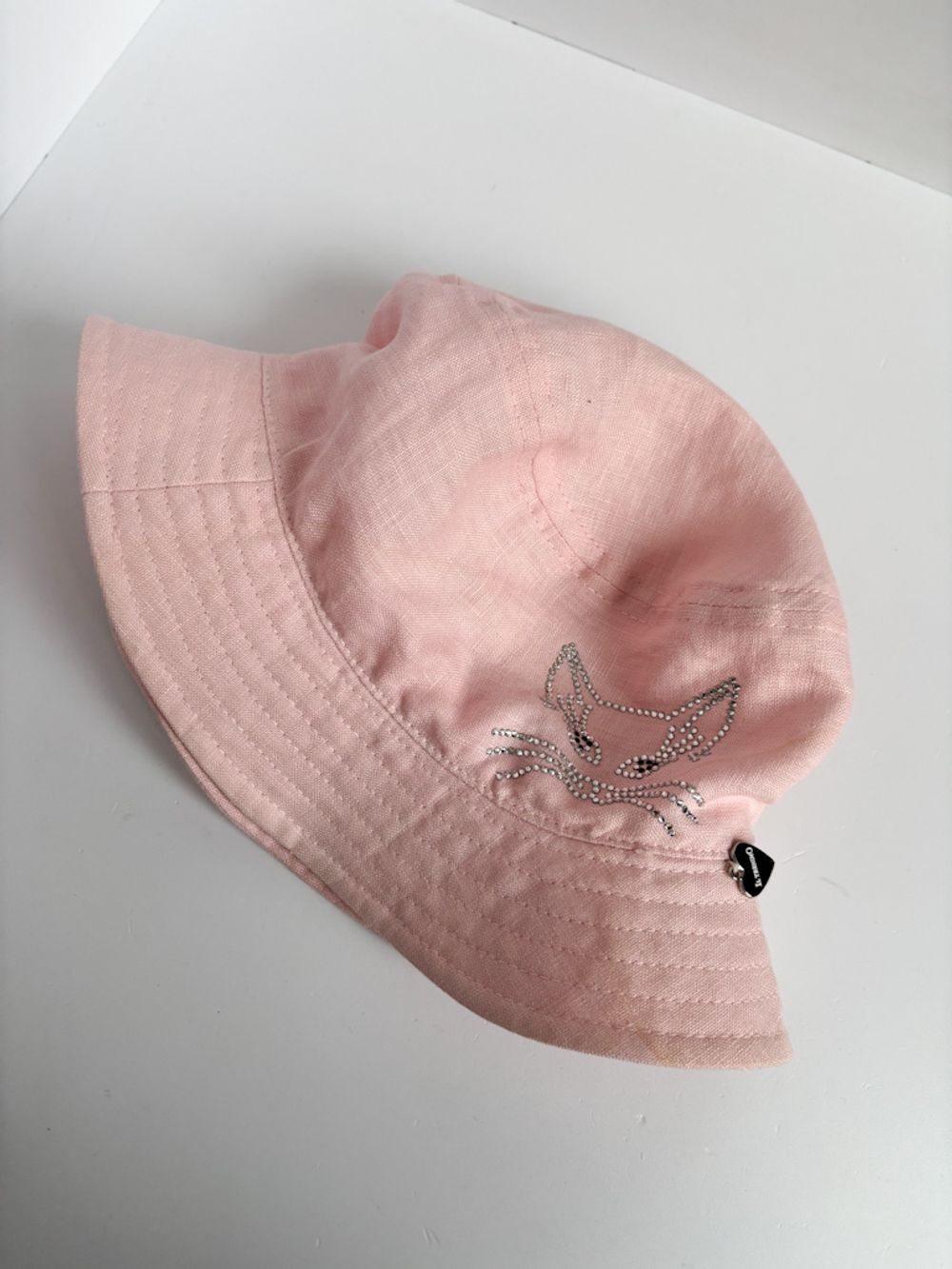 Панамка Il Trenino из хлопка и льна, 98