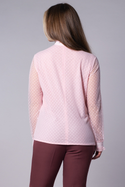 Блузка женская 2984ВЕА, горох #302Га092984ВЕА