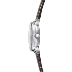 ZEPPELIN Automatic Mechanical Movement Men"s Watches Watch 40 Blue Dial Stainless Steel Case Cow Leather Strap