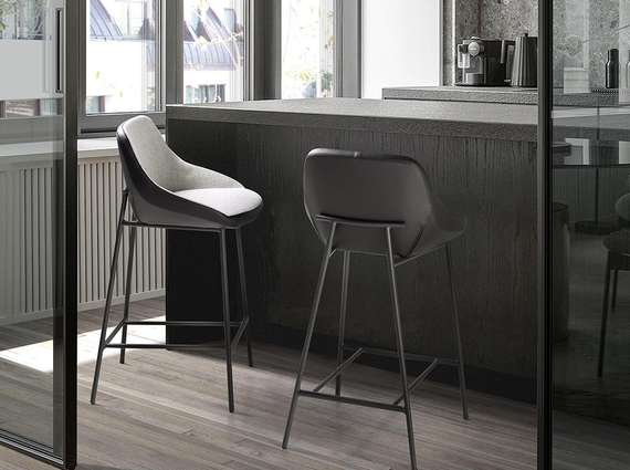 Полубарный стул Angel Cerda 4100