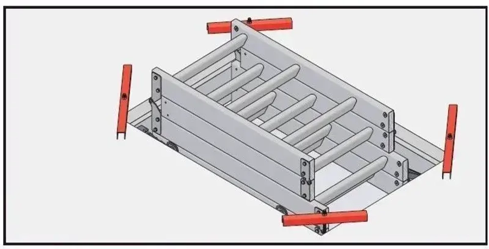 Монтажный комплект для чердачных лестниц