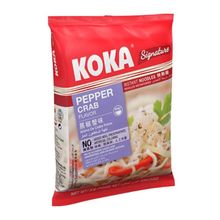Лапша KOKA Signature Краб в перечном соусе 85 г 6 шт