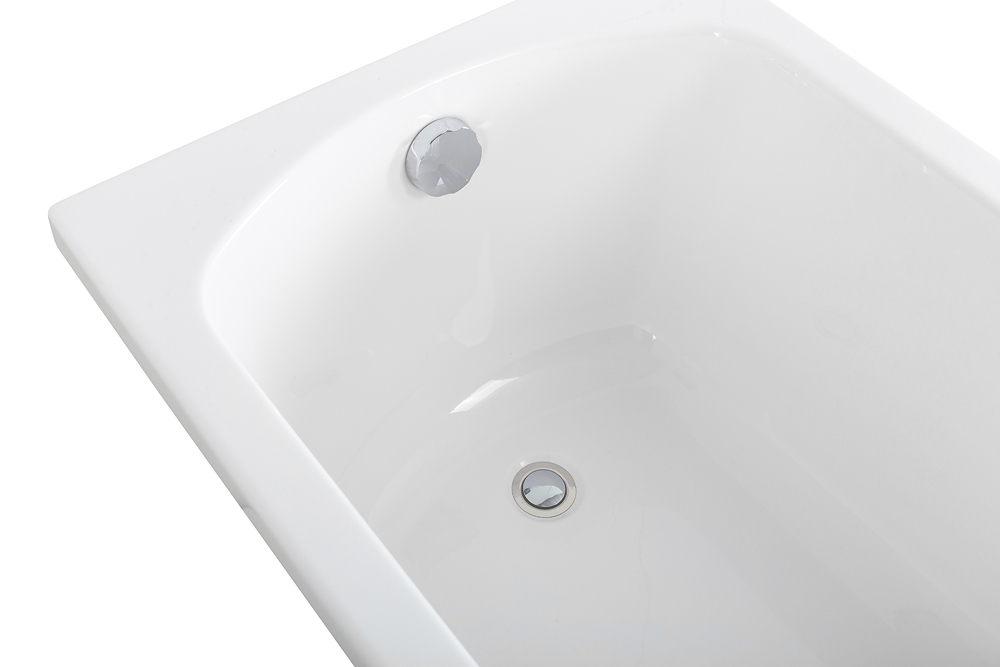 Ванна акриловая Cezares ECO-155-70-41-W37 с металлическим каркасом ECO-155-70-MF-R