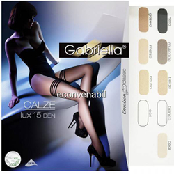 202 Calze Lux Nero 3/4, beige