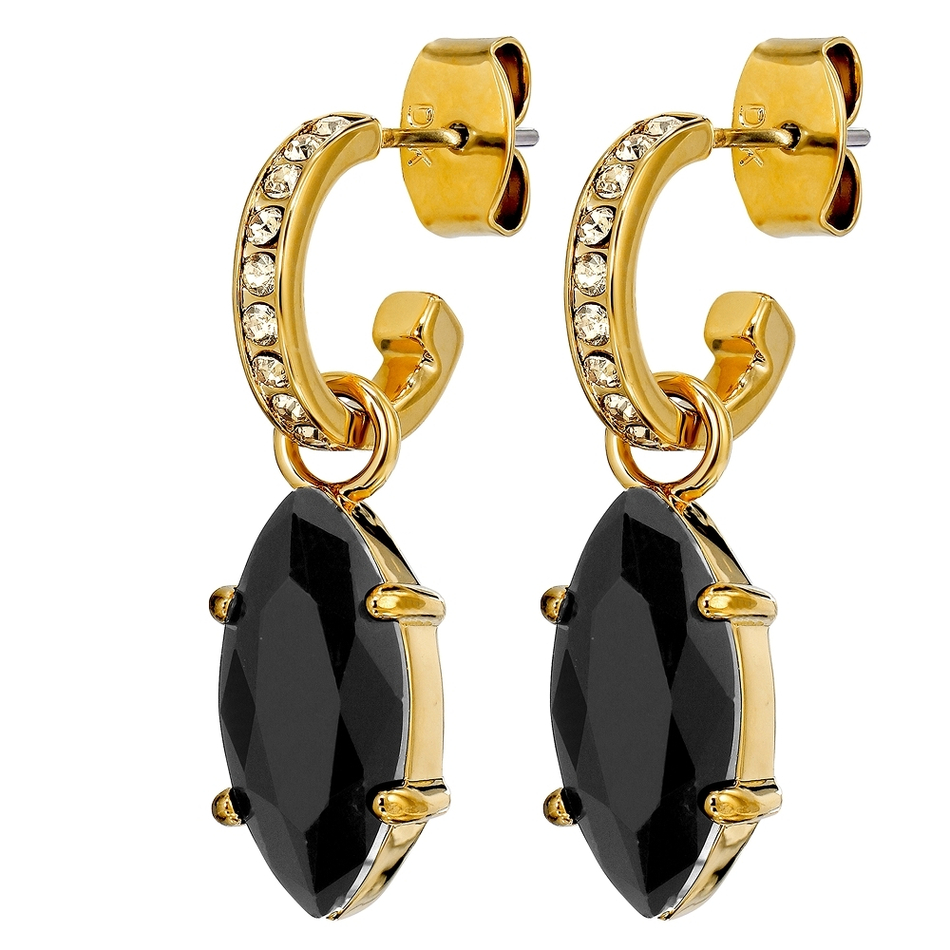 Серьги Dyrberg Kern JUNIPE SG BLACK_GOLDEN 470001