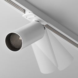 Трековый однофазный светодиодный светильник диммируемый Maytoni Unity Focus LED TR021-1-12W4K-W-D-W