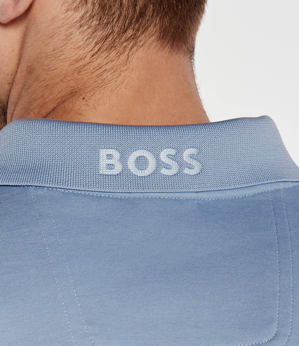 Поло BOSS GREEN - голубой(50519720)