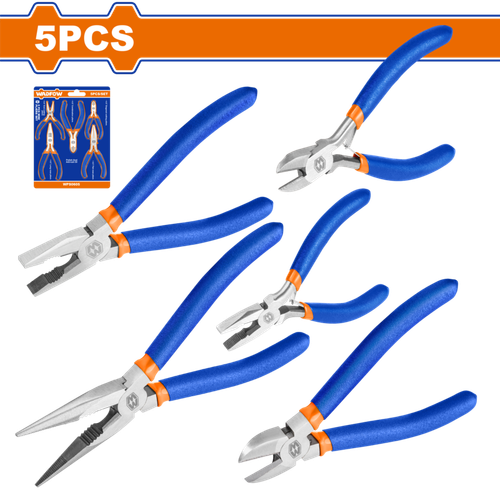 Набор плоскогубцев 5 шт (5/20) WADFOW WPS0605
