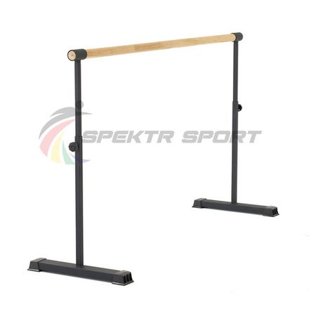 Переносной хореографический станок однорядный Адажио Сталь, Бук