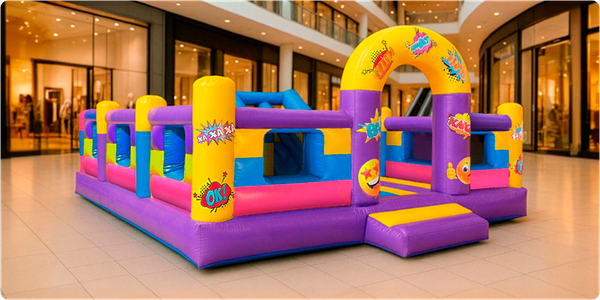 Как установить батут в торговом центре? Как установить батут в торговом центре?