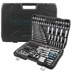 Набор инструментов 216пр. 1/4'', 3/8'', 1/2''(6гр.) RockFORCE LIGHT RF LIGHT-38841