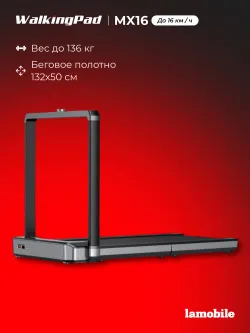 Беговая дорожка KingSmith WalkingPad MX16 электрическая