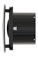 Вентилятор накладной WAVE D100 обр.клапан Black classic ERA