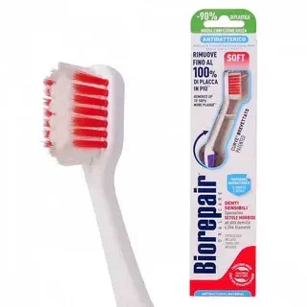 Зубная щетка для чувствительных зубов BIOREPAIR Curve Denti Sensibili
