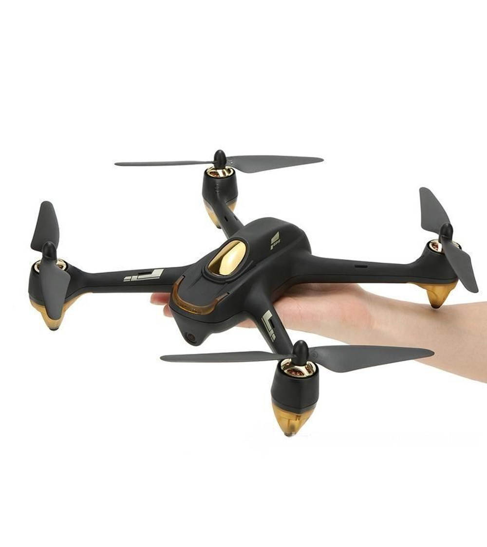 Р/У квадрокоптер Hubsan X4 GPS, FHD + FPV, автовозврат, удержание, следуй за мной, 2.4G (черный)